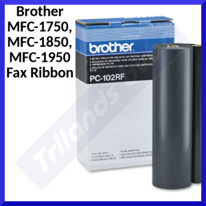 Brother PC-102RF Black Original Thermal Transfer Ink Fax Ribbon (1 X 700 Pages)